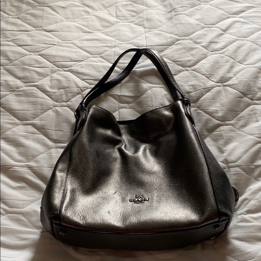Coach silver bag